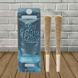 Alternative view of Ric Flair Drip THCp Prerolls 2x1g