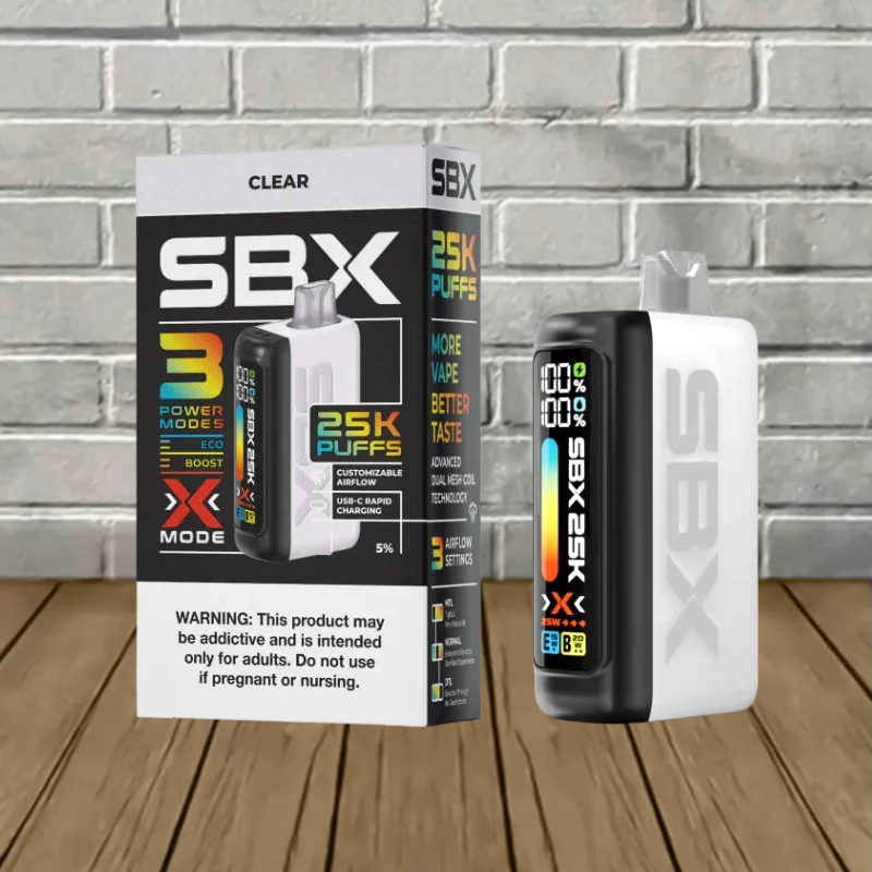 SBX 25k Puff Disposable Vape 20ml - Image 3