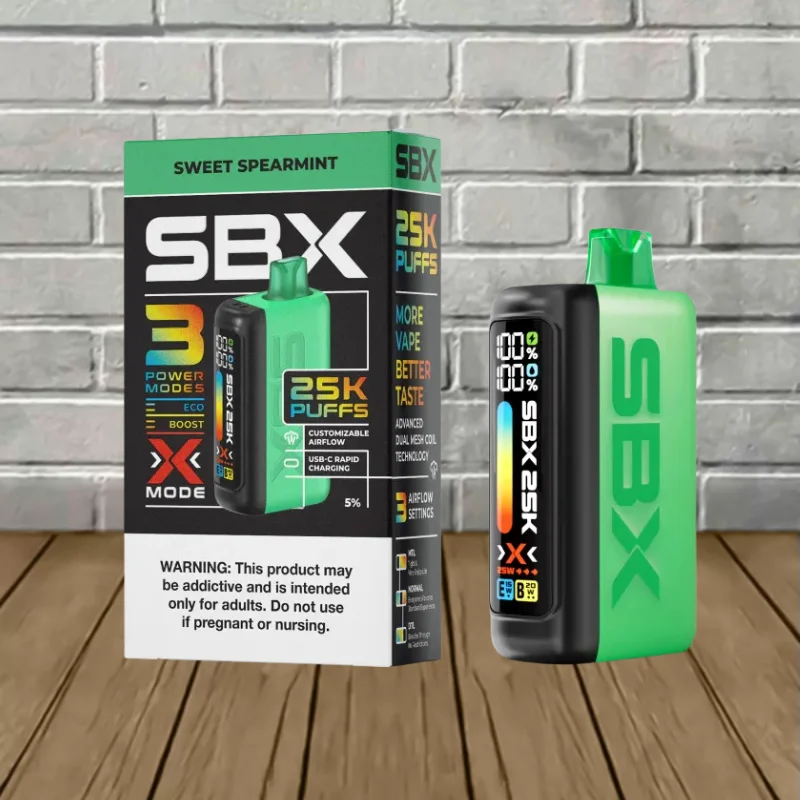 SBX 25k Puff Disposable Vape 20ml - Image 9