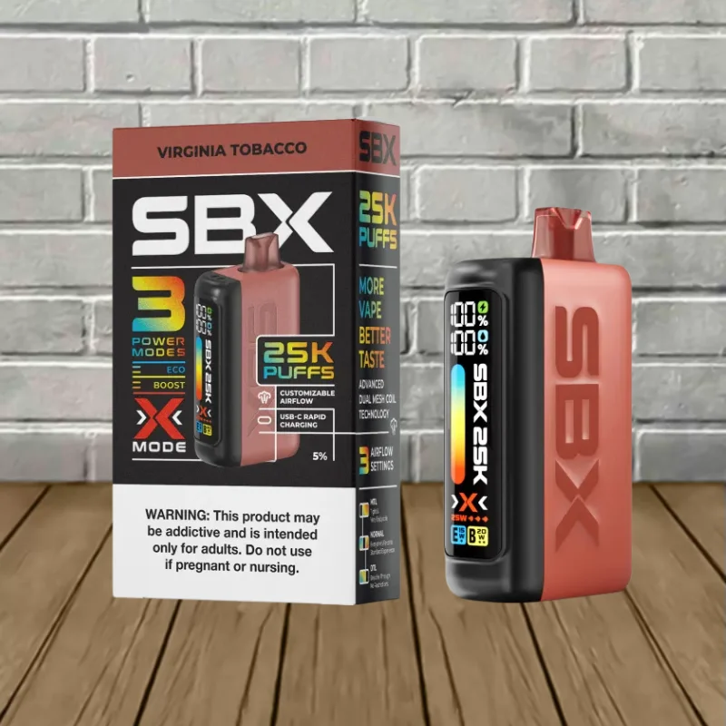 SBX 25k Puff Disposable Vape 20ml - Image 10