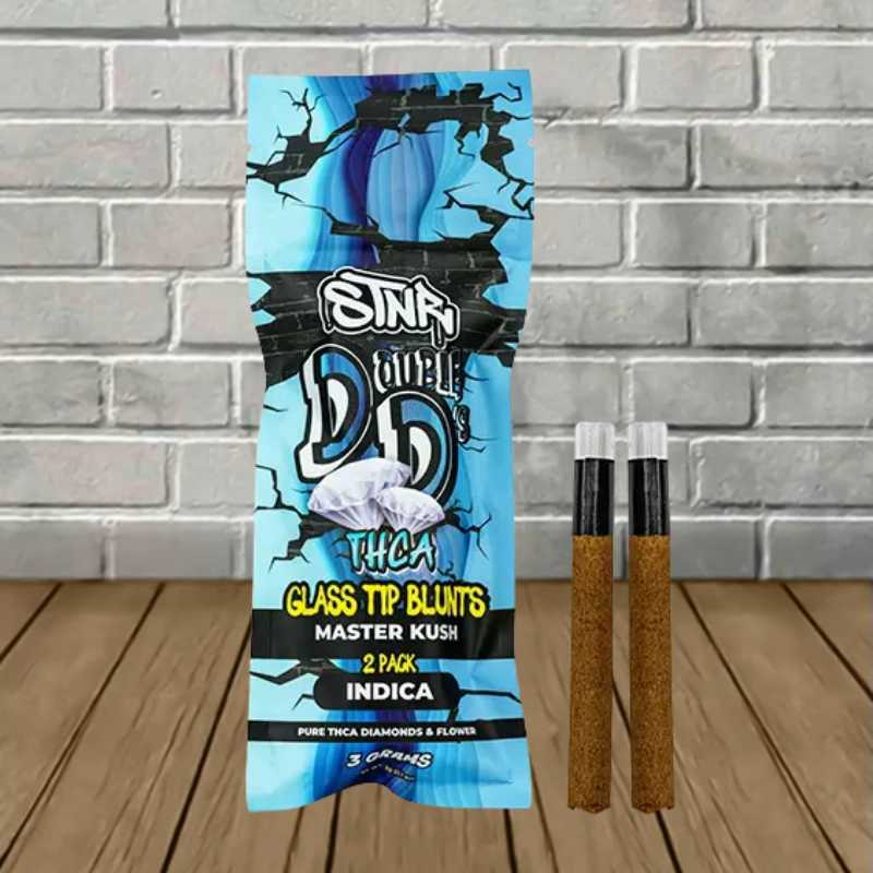 STNR Double D’s THCa Glass Tip Blunts 3g - Image 2