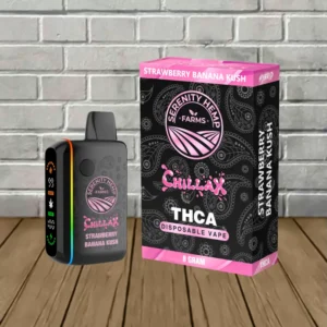 Serenity Hemp Farms Chillax THCa Disposable Vape 8g - Image 6
