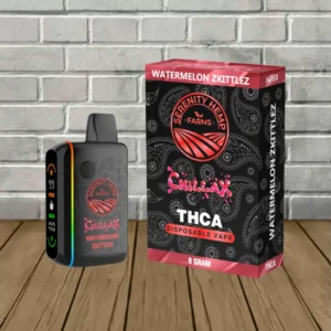 Serenity Hemp Farms Chillax THCa Disposable Vape 8g - Image 7