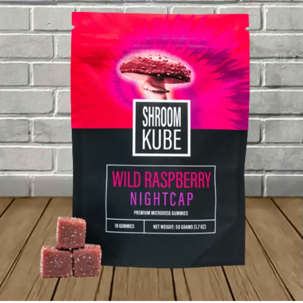 Shroom Kube Functional Mushroom Premium Microdose Gummies 10ct - Image 2