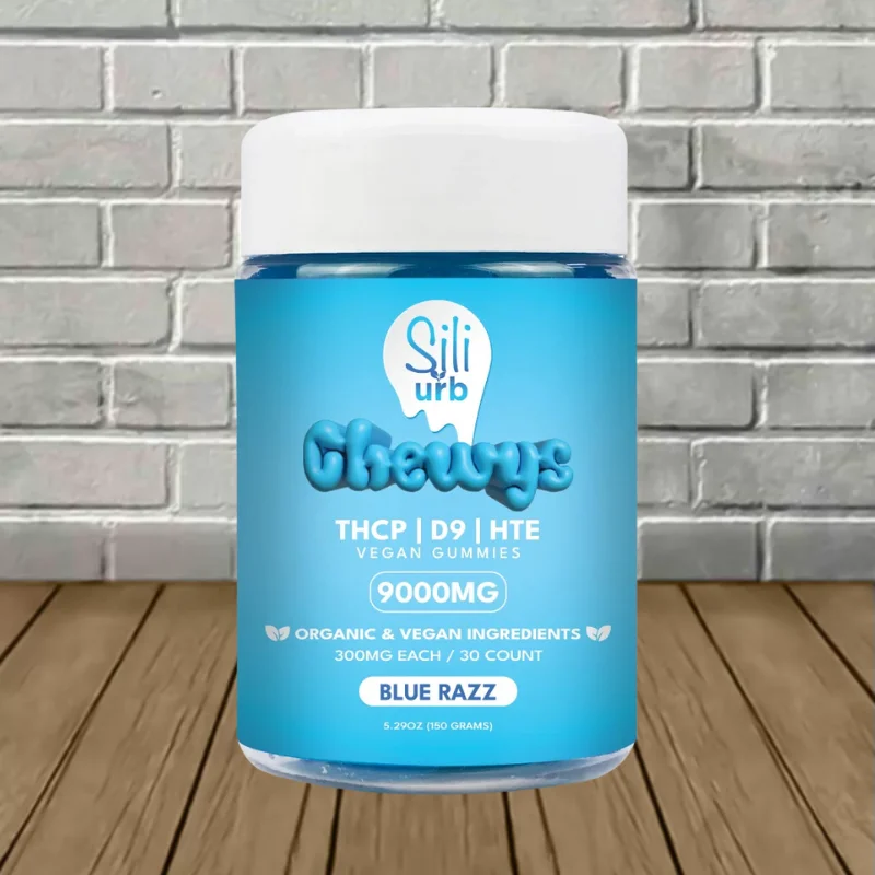Sili x Urb Chewys THCP | D9 | HTE Gummies 9000mg - Image 7