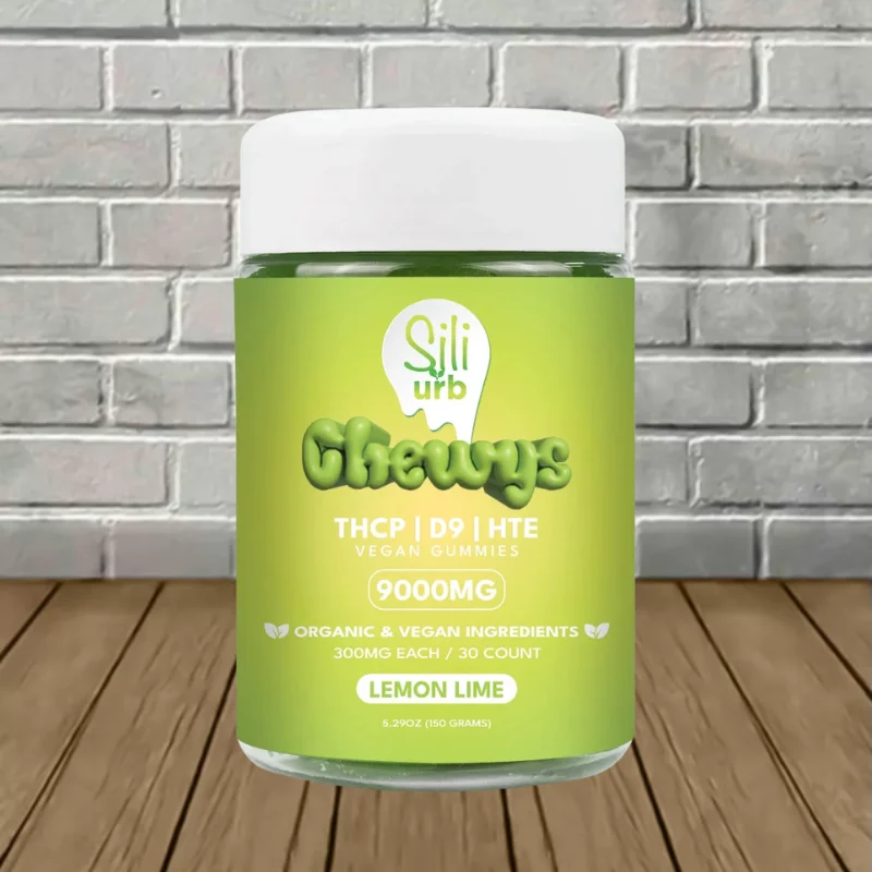 Sili x Urb Chewys THCP | D9 | HTE Gummies 9000mg - Image 4