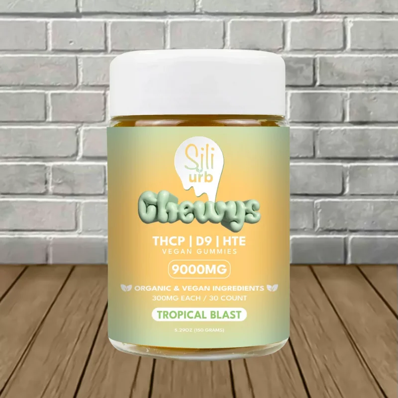 Sili x Urb Chewys THCP | D9 | HTE Gummies 9000mg - Image 8