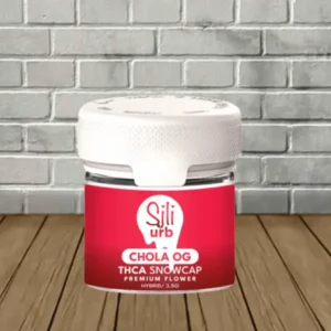 Sili x Urb Snowcap THCa Flower Jar 3.5g — DISCONTINUED - Image 4