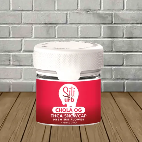 Sili x Urb Snowcap THCa Flower Jar 3.5g — DISCONTINUED - Image 4
