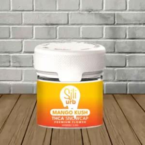 Sili x Urb Snowcap THCa Flower Jar 3.5g — DISCONTINUED - Image 3