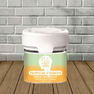 Alternative view of Sili x Urb Snowcap THCa Flower Jar 3.5g — DISCONTINUED