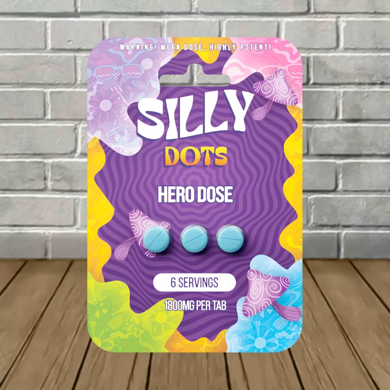 Silly Dots Hero Dose 1800mg 3ct
