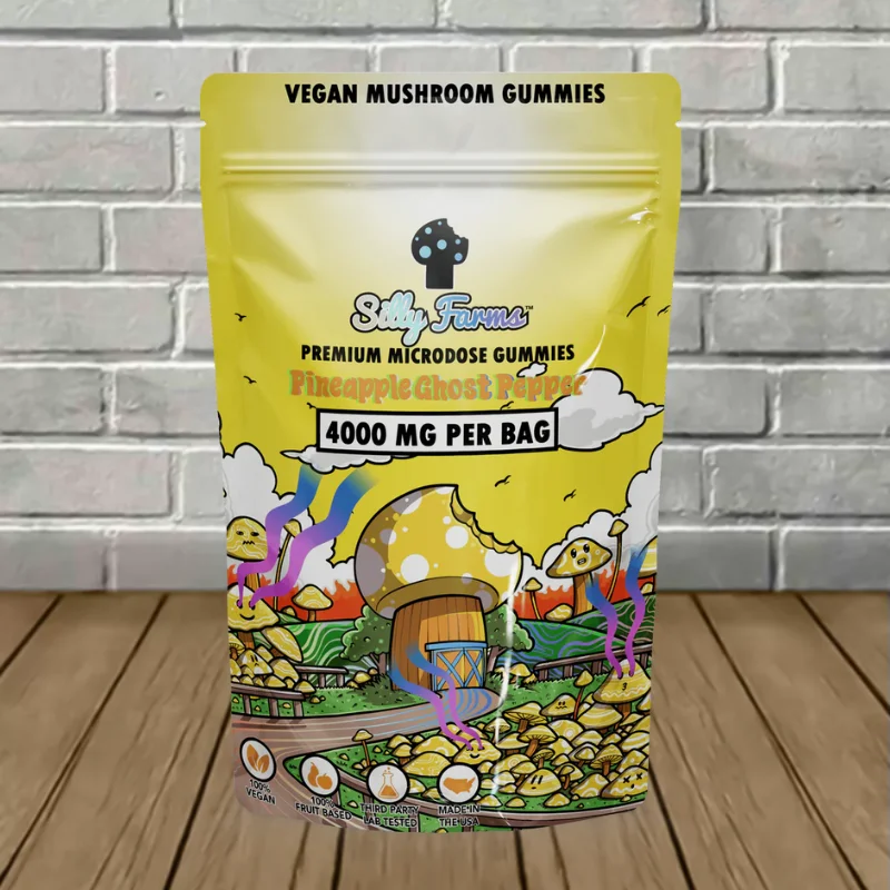 Silly Farms Premium Microdose Magic Mushroom Gummies 4000mg - Image 5
