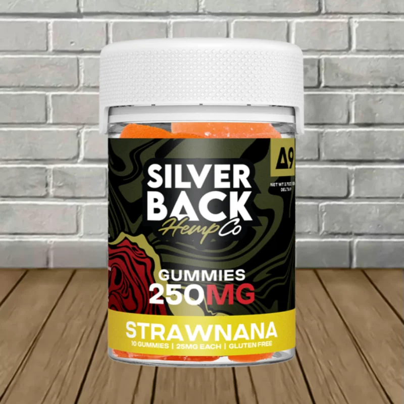 Silverback Hemp Co Delta-9 THC Gummies 250mg