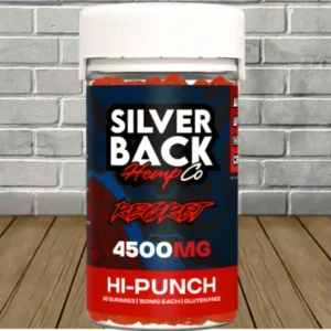 Silverback Hemp Co Regret Blend Gummies 4500mg - Image 4