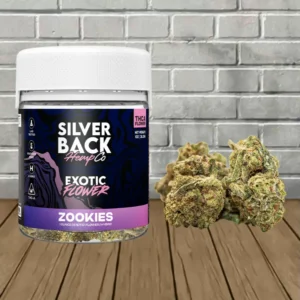 Alternative view of Silverback Hemp Co THCA Exotic Flower – 1oz