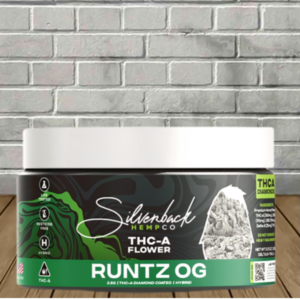 Silverback Hemp Co THCa Flower Jars 3.5g - Image 4