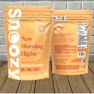 Snoozy New Morning Highs Delta 9 Gummies 200mg