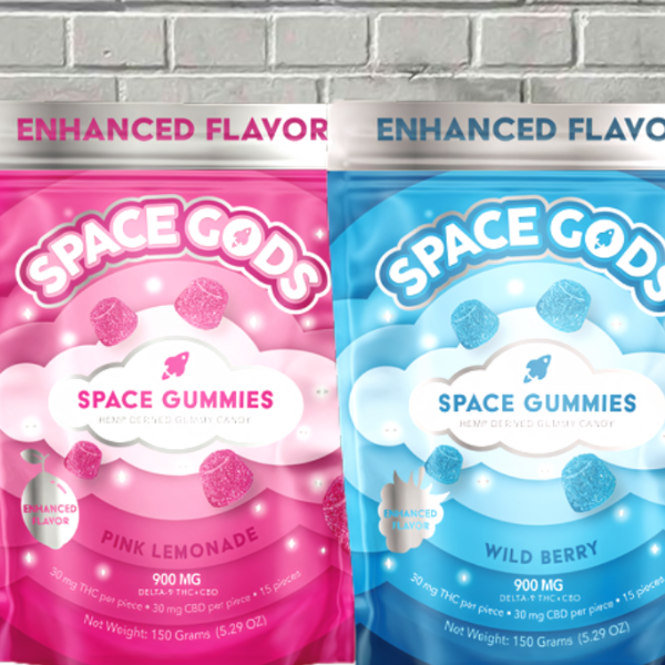 Space Gods High Potency Space Gummies 900mg