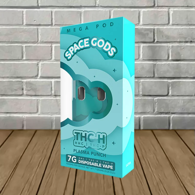 Space Gods Mega Pod THC-H Disposable Vape 7g - Image 2