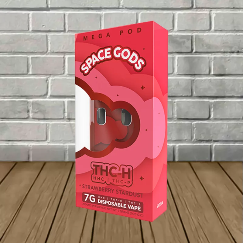 Space Gods Mega Pod THC-H Disposable Vape 7g - Image 5