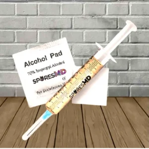 Alternative view of SporesMD Albino Penis Envy Mushroom Liquid Culture 10ml