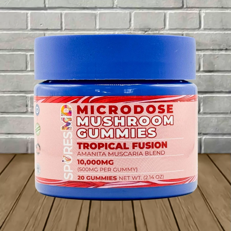 SporesMD Microdose Mushroom Gummies 10000mg