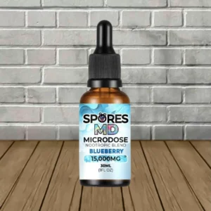 Alternative view of SporesMD Microdose Mushroom Infused Tincture 15000mg
