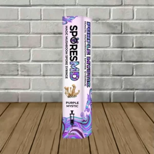 SporesMD Purple Mystic Mushroom Liquid Culture 10ml - Image 3