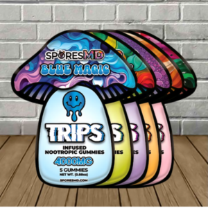 SporesMD Trips Infused Nootropic Gummies 4000mg