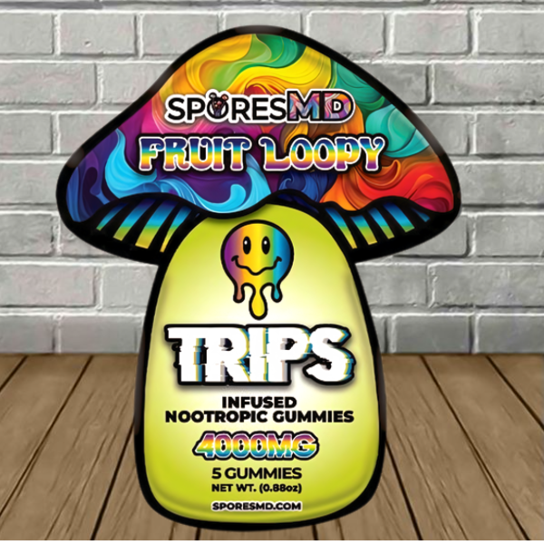 SporesMD Trips Infused Nootropic Gummies 4000mg - Image 2