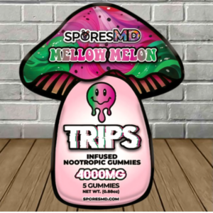 SporesMD Trips Infused Nootropic Gummies 4000mg - Image 4