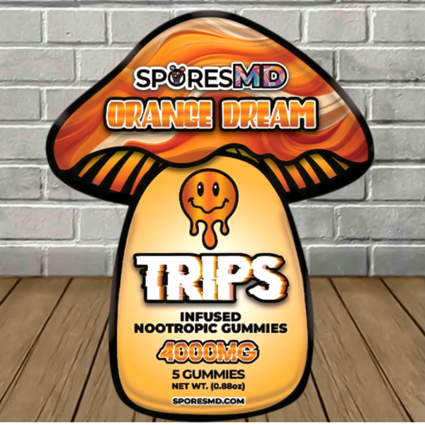 SporesMD Trips Infused Nootropic Gummies 4000mg - Image 5