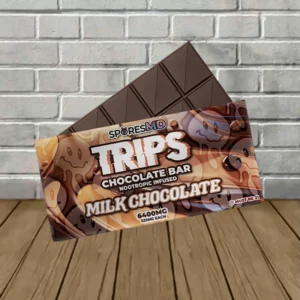 SporesMD Trips Nootropic Infused Chocolate Bar 6400mg - Image 4