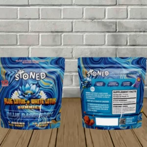 Alternative view of Stoned Blue Lotus + White Lotus Gummies 10000mg