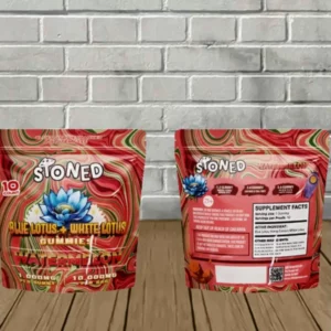 Stoned Blue Lotus + White Lotus Gummies 10000mg - Image 5