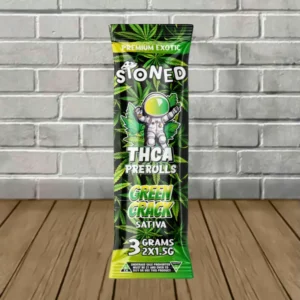 Stoned THCa Prerolls 3g - Image 3