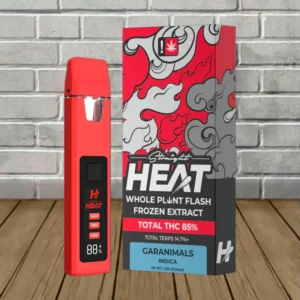 Straight Heat Flash Frozen THC Extract Disposable 1g