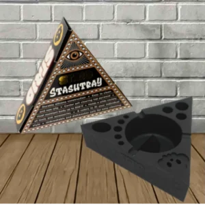 Alternative view of Strio Silicone Stashtray