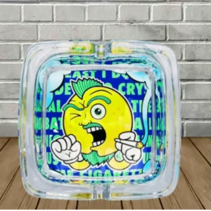 Strio Square Glass Ashtray 2.0