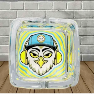 Strio Square Glass Ashtray 2.0 - Image 3