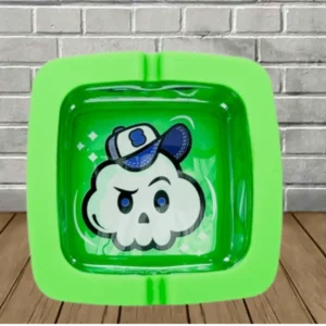 Strio Square Glass + Silicone Ashtray 2.0 - Image 3