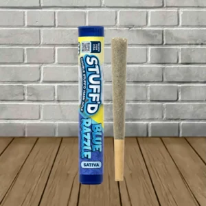 Alternative view of Stuff’d Double Stuff’d THCp Hash Hole Preroll 2g