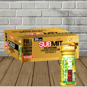 Alternative view of Submit Gold Extreme Blend Full Spectrum Liquid Kratom Shot 10ml