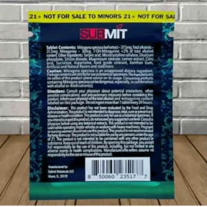 Alternative view of Submit Sour Green Nano Kratom Extract Melts 150mg