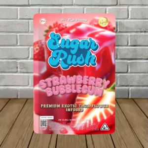 Sugar Rush Premium Exotic THCa Flower 3.5g – 1ct Pouch - Image 5