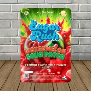 Sugar Rush Premium Exotic THCa Flower 3.5g – 1ct Pouch