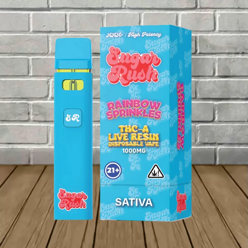Sugar Rush THCa Live Resin Disposable 1000mg — DISCONTINUED - Image 5