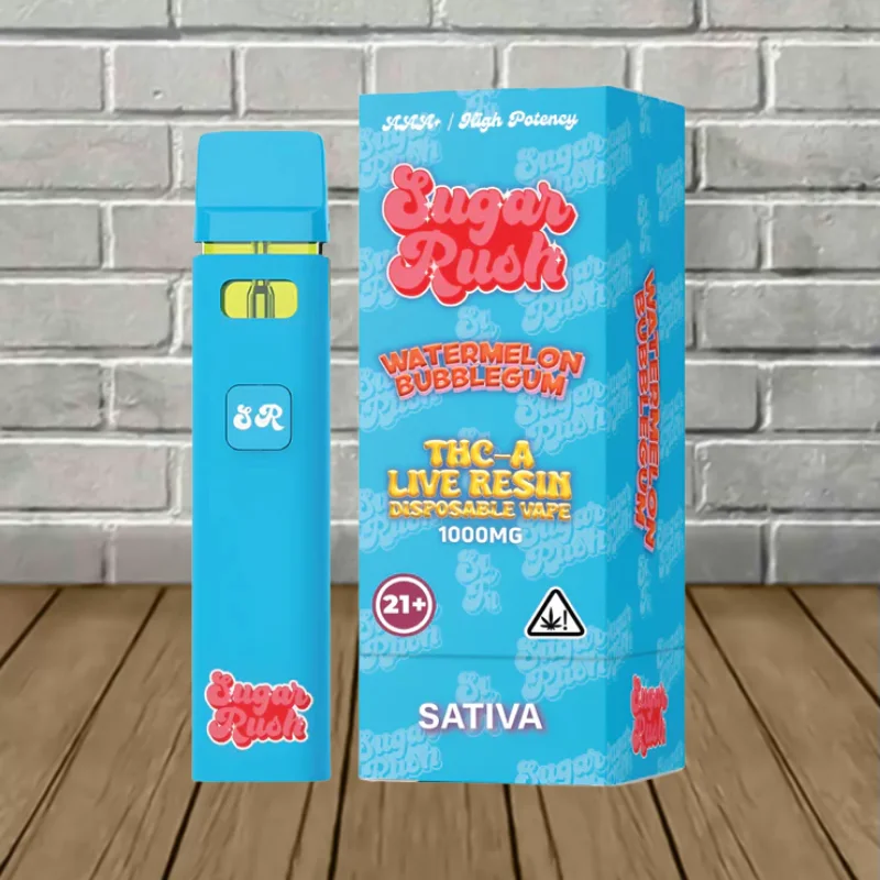 Sugar Rush THCa Live Resin Disposable 1000mg — DISCONTINUED - Image 2