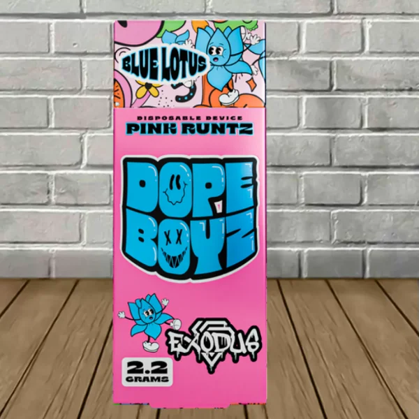 Sugar X Exodus Dope Boyz Blue Lotus Disposable 2.2g - Image 4